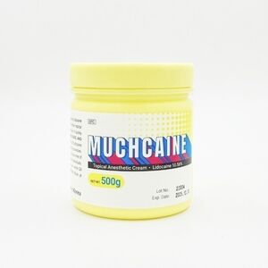 Muchcaine 10.56% Lidocaine Topical Anesthetic Cream Large 500g Tub